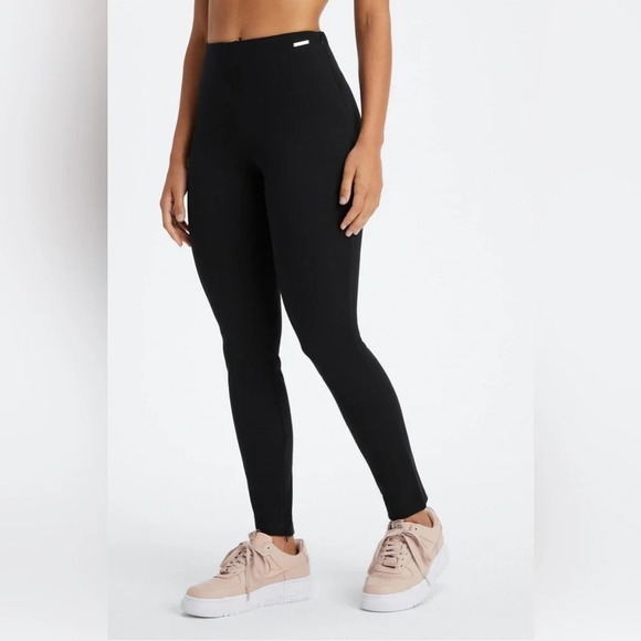 Fabletics 24/7 Skinny Pant black with side zipper size S NWT - Picture 1 of 14